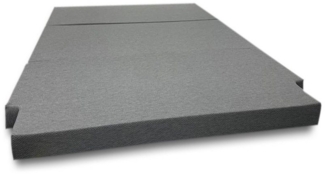 Klappmatratze Universal Visco / Kaltschaum Dibapur® Falt Klapp Matratze VW T5 T6, Dibapur, Für Multivan
