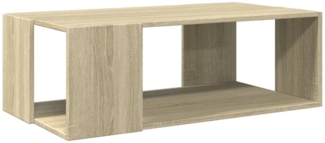 Couchtisch, Sofatisch Sonoma-Eiche 89,5x48x30 cm Holzwerkstoff