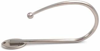 DécoProfi Raffhalter 1 Stück Raffbügel / Raffhalter für Gardinen, Zum Raffen von Gardinen und Vorhängen, (Packung, 1-tlg, inkl. Schrauben und Dübel), zum Raffen von Vorhänge