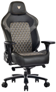 Rutaqian Bürostuhl Gaming Stuhl 200KG Belastbarkeit Bürostuhl,Verstellbare Armlehne (Ergonomischer Schreibtischstuhl, 1 St), 4D Gamer Stuhl mit Lendenwirbelstütze Chefsessel