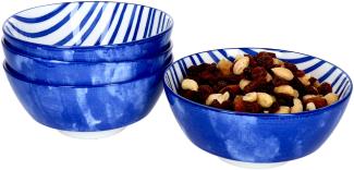 4er Set Seaside Schalen Ø 14 cm Streifen Snack-Schüssel Dessert-Bowl Ritzenhoff