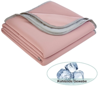 BTTO Sommerbettdecke Kühlende Decke Doppelseitig Super Weich, Baby-Kid Bettdecke, Sommer Kühldesign,5 Farben und 3 Größen