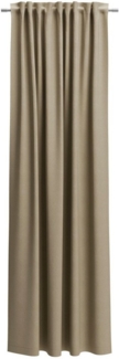 Neutex for you! Vorhang BELMONDO (1 St), Multifunktionsband, blickdicht, Uni mit samtiger Oberfläche, nach Maß