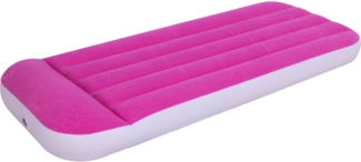 Avenli Kinderluftbett / Luftmatratze aufblasbar für Kinder, rosa
