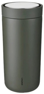 Stelton Thermobecher To Go Click, Edelstahl, Kunststoff, Soft Dark Forest, 200 ml, 675-26