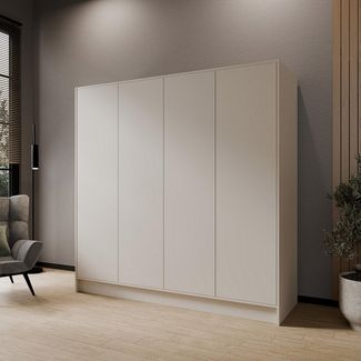Beautysofa Kleiderschrank Gava – moderne Eleganz und minimalistisches Design (Schrank mit flexibel konfigurierbar, TIP-ON Öffnungssystem) Breiten zur Auswahl: 100 cm, 150 cm oder 200 cm