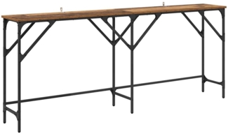 vidaXL Konsolentisch Altholz 180 x 30 x 75 cm Holzwerkstoff 882878