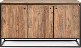 Sideboard Nartan aus Sheesham-Holz, 3 Türen