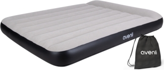 Avenli seblstaufblasende Luftmatratze / Luftbett 203x152x30 cm mit eingebauter Pumpe
