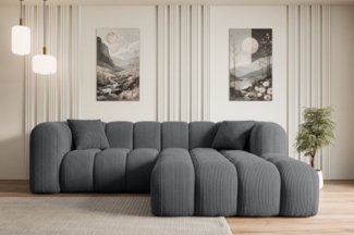 ALTDECOR Ecksofa OLEA-L1, Sofa Praktische Bequeme Funktionsecke Couch L-Form Eckcouch, Corner Sofa U-Form Vielseitige Sofa Wohnlandschaft Wohnzimmer