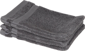 SCHÖNER WOHNEN-Kollektion Waschhandschuh Cuddly, (Set, 3-St), schnell trocknende Airtouch-Qualität