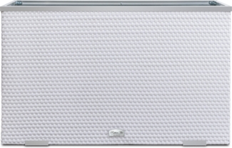 XL Polyrattan Pflanzgefäß 100cm Pflanzkübel Blumentopf Kübel Übertopf Hochbeet