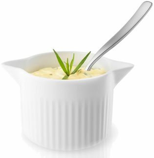 Eva Solo Legio Nova Sauciere, Soßenkanne, Soßenschale, Porzellan, Weiß, 450 ml, 887277