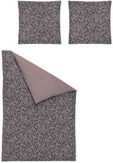 Irisette Soft-Jersey Bettwäsche Set Angel 8433 beere 155x200 cm + 1 x Kissenbezug 80x80 cm
