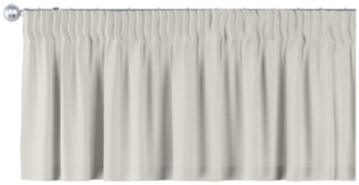 Dekoria Vorhang mit Kräuselband 130x40 cm, Cotton Panama