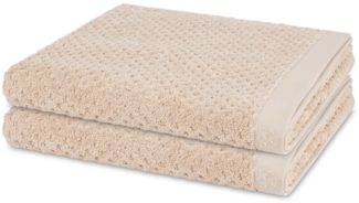 Ross Harmony 2 tlg. Frottier-Set - 2 X Duschtuch (70 X 140cm) - 520 - Natur