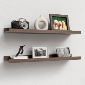 ZEUOPQ Wandboard Wandboard schwebendes Wandregal Hängeregal Ablageboard Regal 1 Stück, Schweberegal an der Wand, 1 Ablageboden, 60*12cm, 1,5 cm dicke Platte, Installationszubehör senden