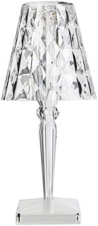 Tischleuchte BIG Battery glasklar