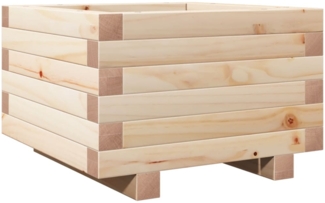 vidaXL Pflanzkübel 40x40x26,5 cm Massivholz Kiefer 847288
