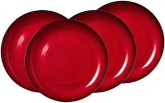 Ritzenhoff & Breker Grazia Platzteller ø 33 cm 4er Set - Rot