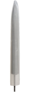 Siena Garden Schutzhülle Abdeckhaube Schirmhülle 350 cm transparent Marktschirm
