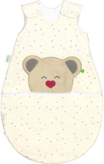 Odenwälder muckiAIR Jersey-Schlafsack heart and stars red 70