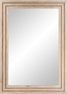 vidaXL Badspiegel 50x70 cm Massivholz Mango und Glas 377592