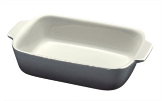 Auflaufform rechteckig 30 cm, pearl grey