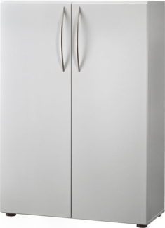 Schrank 3 Ordnerhöhen 34,6cm, Grau