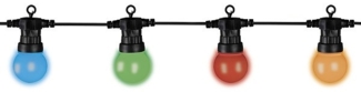 Bunte LED Partylichterkette Erweiterungs-Set zu 490152 20 LEDs 9,5m