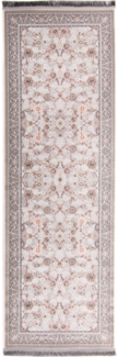 Morgenland Orientteppich - Dorsa - läufer - 200x100 - Silber