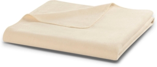 Wohndecke Pearl, Biederlack, aus reiner Baumwolle, Kuscheldecke