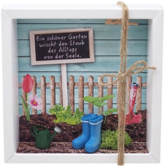 ZauberDeko Geschenkbox Geldgeschenk Garten Blumen Gutschein Gartenzubehör Geschenk