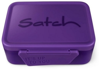 Satch Lunchbox Brotdose, Tritan, (Brotdose, 1-tlg, Brotdose), Inkl. Trennfach für Obst und Gemüse