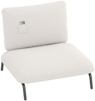 Übergroßer Akzentstuhl mit Extra Breitem & Tiefem Sitz Polsterstuhl Belastbar bis 250 kg Beige