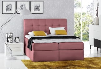 99rooms Bagira Boxspringbett Velours 180x200 cm Lila