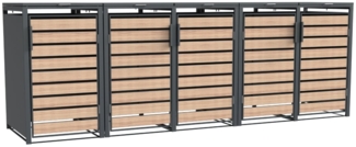 Westmann Metall Mülltonnenbox Lacina | 5x240 L |