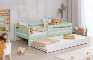 Einzelbett Kinderbett "Eli" 90x200 Kiefer massiv