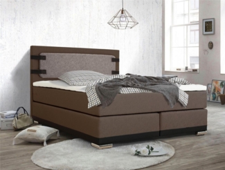 INOSIGN Boxspringbett Strada, incl. Topper, 3 Breiten, 3 Härtegrad-Ausführungen