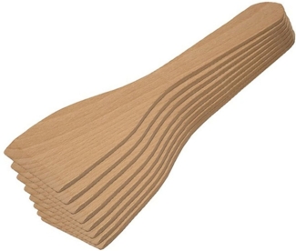 Gravidus Grillspachtel 8x Racletteschieber Buche L172xB39xH32mm