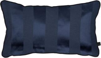 Mette Ditmer Kissen Atelier Satin Midnight/Dark Blue ATECUS54