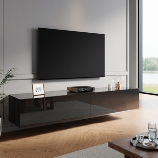 SONNI Lowboard Lowboard 180 cm TV-Schrank TV-Board, stehend und hängend, sideboards
