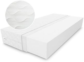 Kindermatratze KingKINDER 80x160x10cm aus hochwertigen Kaltschaum, KingMatratzen, 10 cm hoch, Rollmatratze mit waschbarem Bezug