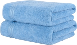 HAMMETEX Saunatuch Hammetex 2er Set extra große Saunatücher, Frottier (Packung, 2-St), 100% Baumwolle – Weich & Saugfähig – Luxuriöse Große Spa-Badetücher