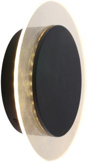 Steinhauer Deckenleuchte Lido LED 2564ZW Schwarz