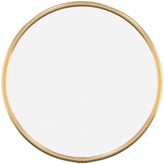 vidaXL Wandspiegel Golden Ø 20 cm Rund 348178