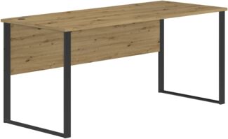 Schreibtisch >Amanda< in Eiche Artisan Dekor - 170 x 77 x 73 cm (B/H/T)