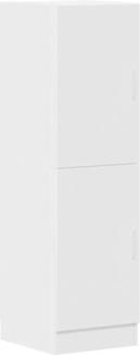 vidaXL Küchenschrank Weiß 38x41,5x131,5 cm Holzwerkstoff 860112