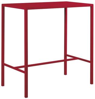 Bartisch Seaside 105x60x110 cm rot