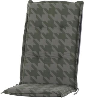 SIENA GARDEN MIRAGE Sesselauflage Dessin Pepita grün, 100% Baumwolle